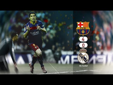 Barcelona 4 vs 0 Real Madrid 21-11-2015 Full Highlights HD