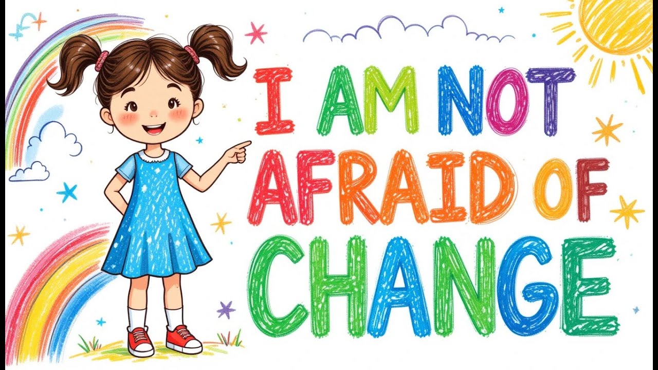 I Am Not Afraid of Change 🌸 Kids Song About Courage, New Friends & Growing Up