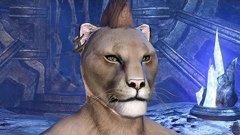 Elder Scrolls Online Character Creation | Razum-Dar Inspired Creation