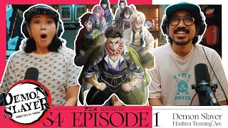 Demon Slayer: Kimetsu no Yaiba  Season 4 Episode 1 Hashira Training Arc  Reaction 4x1