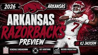 2026 Arkansas Razorbacks Football Preview | Schedule & Record Predictions