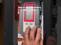 HVAC temperature settings DB unit