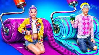 Rumi Vs Baby Saja On Construit Une Pee Maison K-Pop Demon Hunters Dans La Vraie Vie