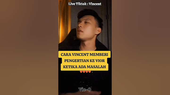 Cara Vincent Memberi Pengertian Ke Vior Ketika Ada Masalah #vincent #viorvincent #vior