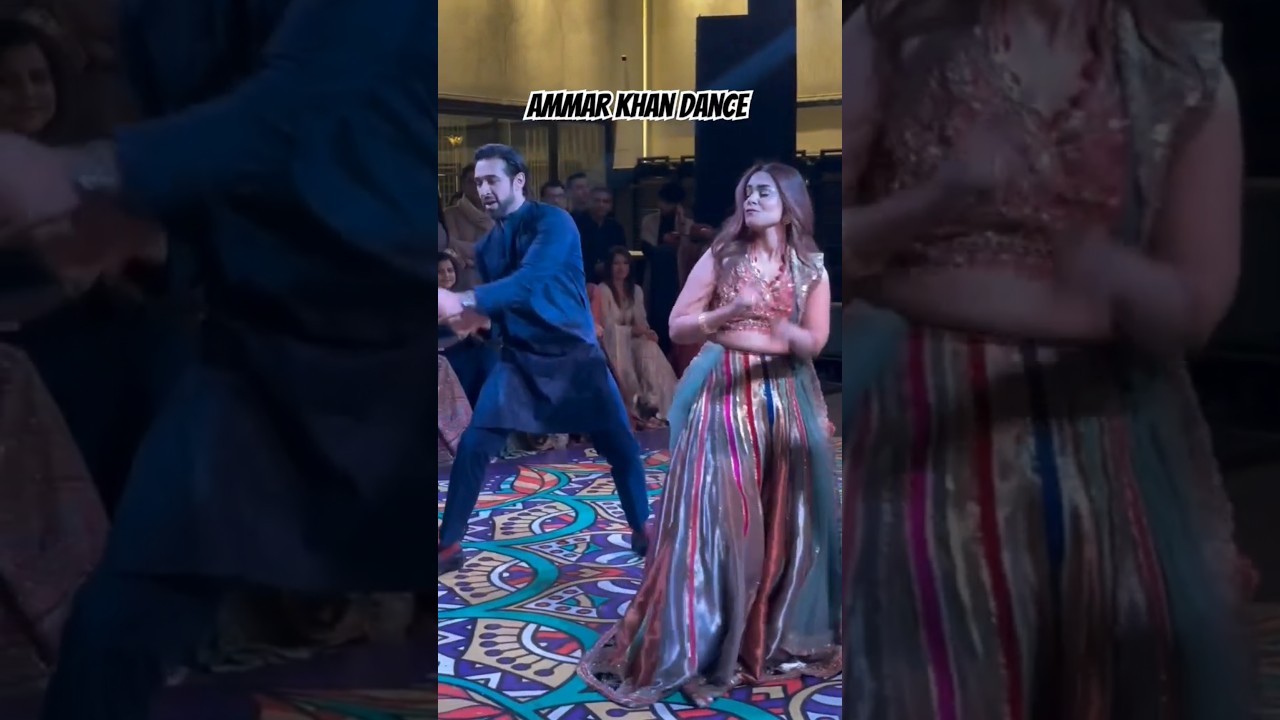 Ammar khan and ali Rehman dance at shehryar munawar wedding 