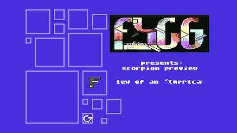 F4CG! Fantastic Four Cracking Group Intro 01! Commodore 64 (C64)