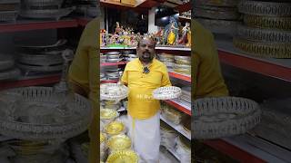 Seer varisai thattu decoration| seer varisai plates | contact 9003779222 #shorts