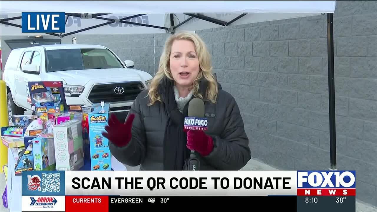 FOX10 10 Caring Gifts Toy Drive at Schillinger Walmart