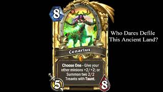 Voice Impressions: Hearthstone: Cenarius Voice Line Voice Impressions: Hearthstone: Cenarius Voice Line