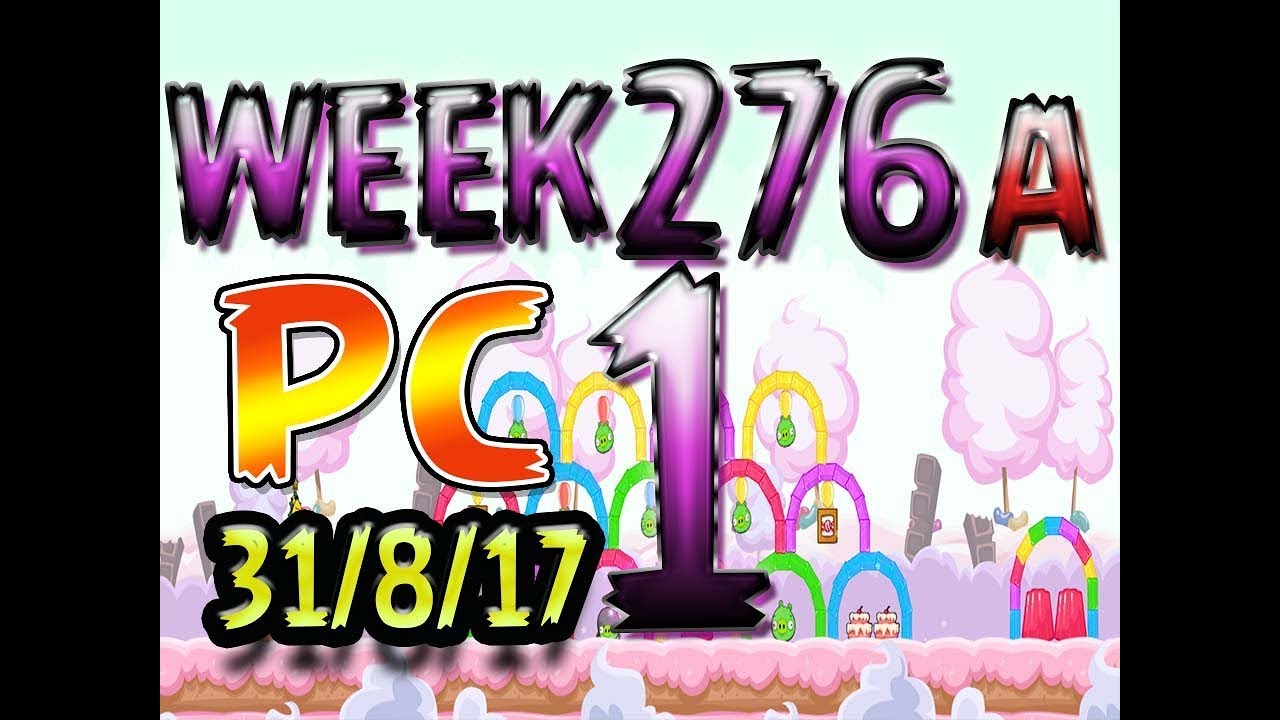 Angry Birds Friends Tournament Level 1 Week 276-A PC POWER-UP walkthrough