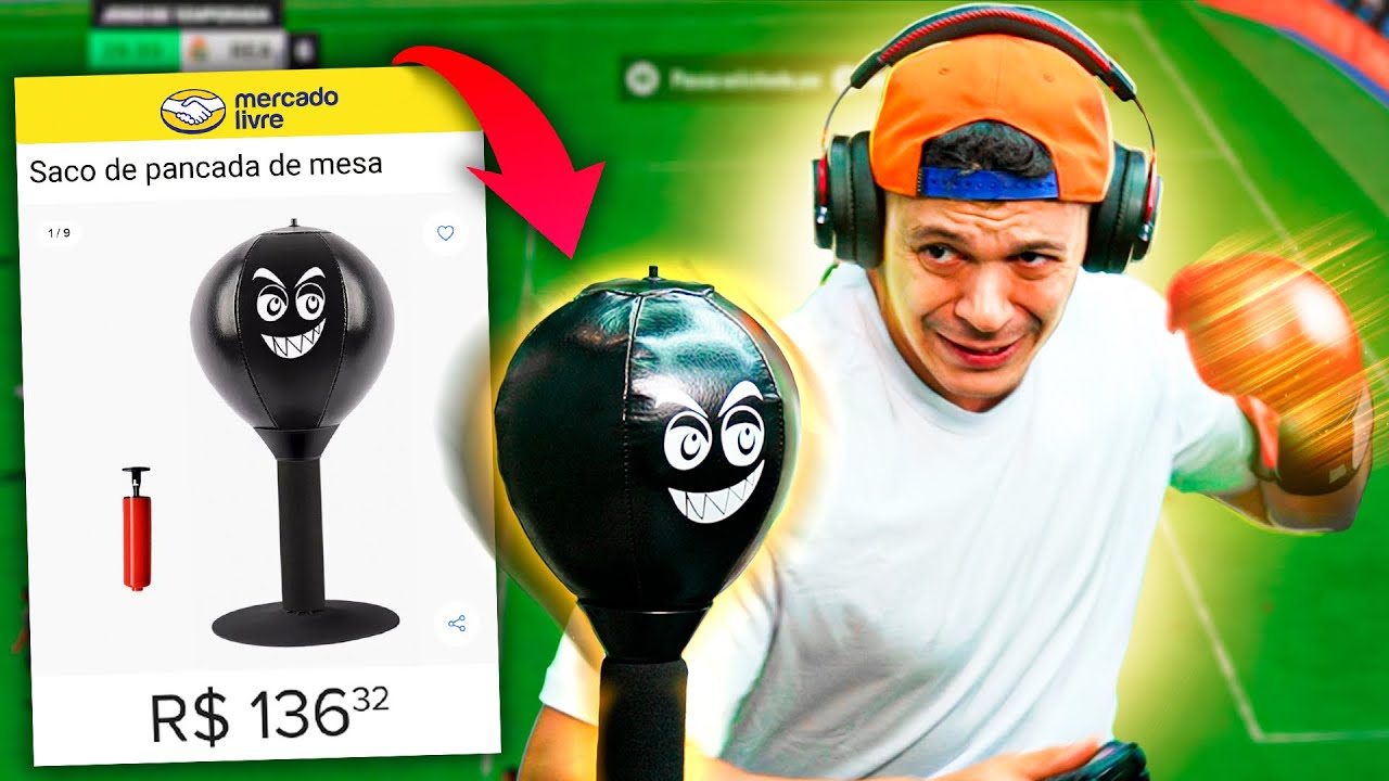 COMPREI UM SACO DE PANCADA ANTI RAGE QUIT! SERÁ QUE FUNCIONOU?? KKKKKKKKKK