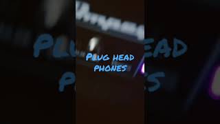 You Can Plug Headphones Into Amp
