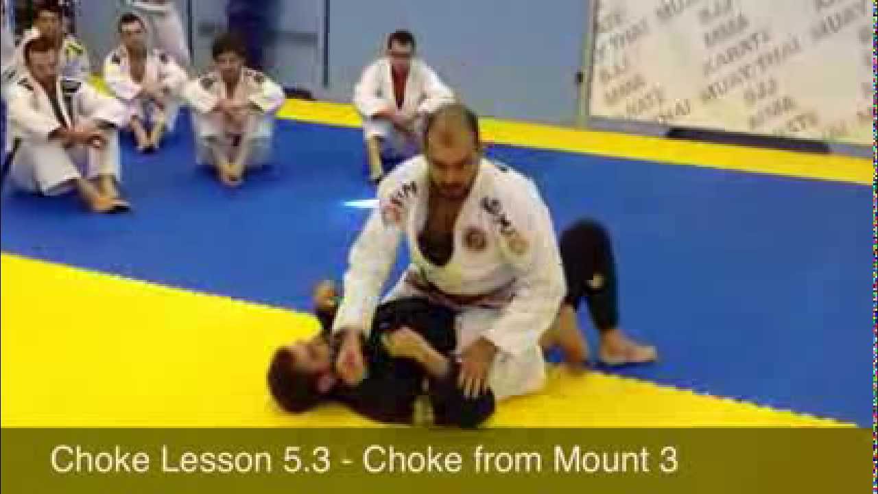 Choke Lesson 5.3 - Choke from Mount 3