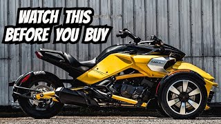 Think Twice Before Buying CanAm Spyder