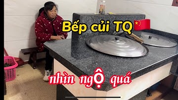 Bếp củi TQ tại sao chụm lửa,mà không thấy khói???