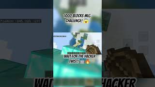 Can I do 🤔 1000 block mlg in  minecraft♠