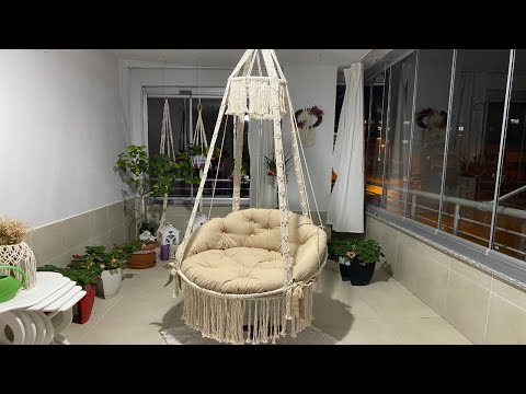 #DIY Makrome Salıncak Başlangıç Yapılışı (1) Macrame Swing, Hammock Preparation KENDİN YAP