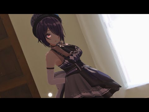 ライブ衣装たまこ先輩が突然部屋にやってきて土足で classic【音霊魂子/あおぎり高校】【MMD】
