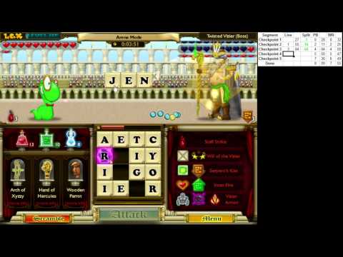 Bookworm Adventures Windows Arena Speedrun In 7 28 IGT 