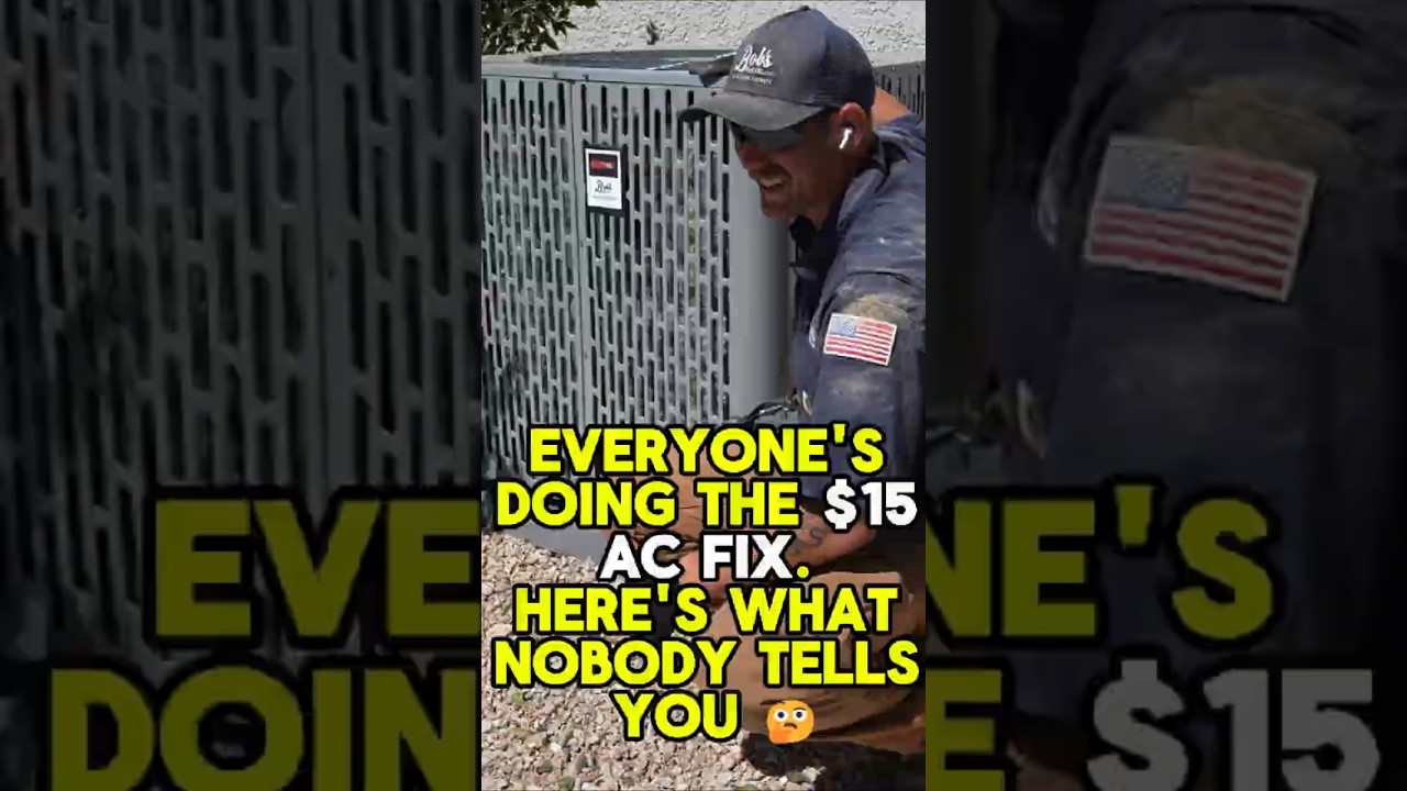 That viral "$15 AC fix" video… 👀 (half true)