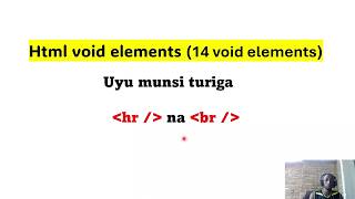 003 HTML VOID ELEMENTS (MU KINYARWANDA)