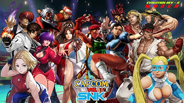 Capcom VS Snk Evolution Rev - 2 Mugen Gameplay [Download Link Included]