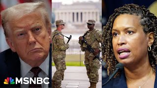 'She knows who she's dealing with': D.C.'s mayor walks fine line on police surge, masked ICE agents