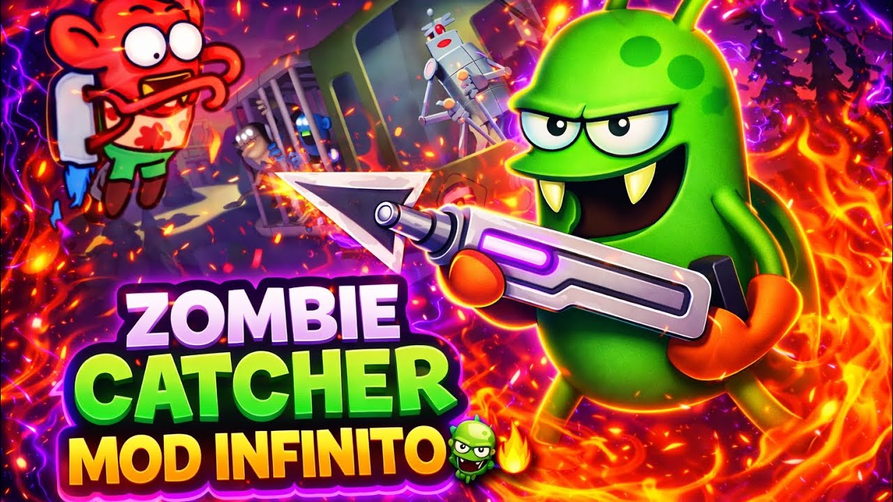 ZOMBIE CATCHER MOD INFINITO 🔥😱 | DINHEIRO INFINITO + TUDO DESBLOQUEADO 🚀 100% ATUALIZADO!