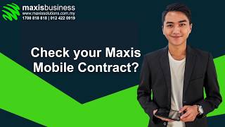 maxis onehub business login, check mobile number balance of contract screenshot 2