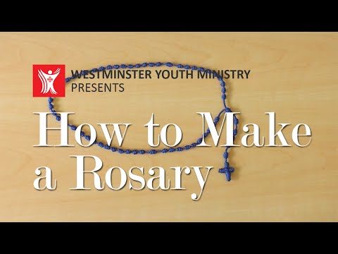 How to Make a Rosary