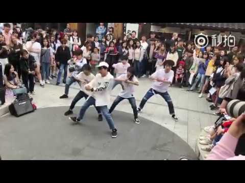 BOY STORYHongdae Busking 20180520 p18 (HOW OLD R U + CAN'T STOP REMIX)
