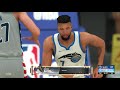 NBA 2K21 New City Earned Uniforms Washington Wizards Vs Orlando Magic 