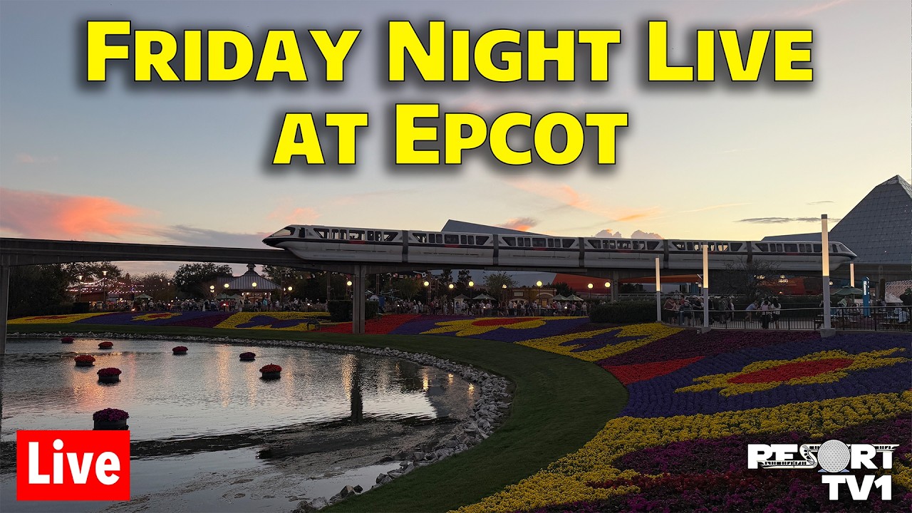 🔴Live: Friday Night Live at Epcot - 4-3-26 - Walt Disney World