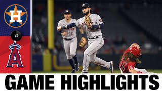 Astros Vs. Angels Game Highlights 92021 Mlb Highlights