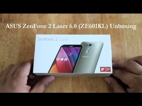 ASUS ZenFone 2 Laser 6.0 (ZE601KL) Unboxing and Hands-on