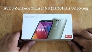 ASUS ZenFone 2 Laser 6.0 (ZE601KL) Unboxing and Hands-on