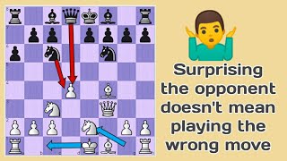 Exploiting Mistakes Avoiding Traps | Game by a friend on chess.com | Nice one