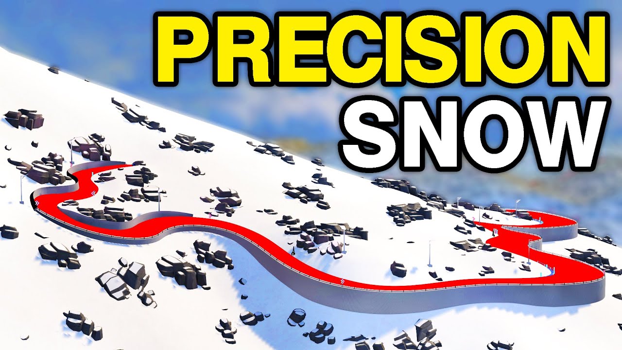 I beat the Record on the most Precise SnowCar Map! - YouTube