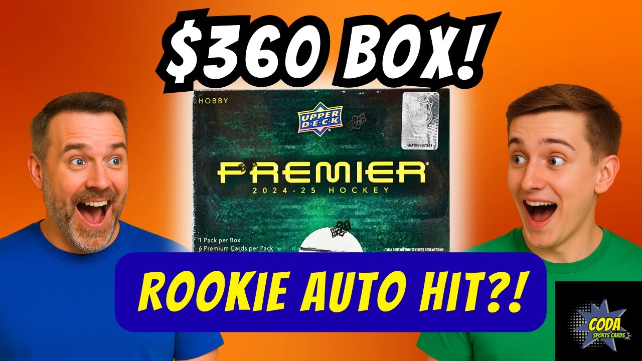 Six Cards, $300 Box: 2024-25 Premier Hockey Big Hit Hunt