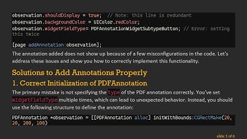 How to Add Annotations to Your PDF Using Objective-C and PDFKit