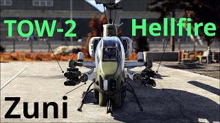 Cobra Helicopter Has Zuni Rockets | AH-1W (War Thunder Alpha Strike Dev Server)