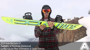 2013 / 2014 | Ride Machete GT Snowboard | Video Review