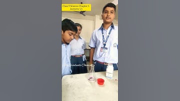 Particles of matter have kinetic energy and they are moving continuously #shorts #ytshorts #activity