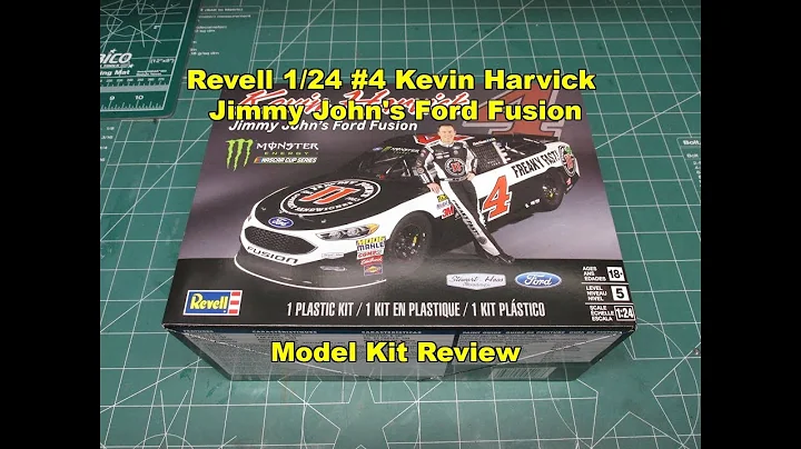 Revell 1/24 #4 Kevin Harvick Jimmy John's Ford Fus...