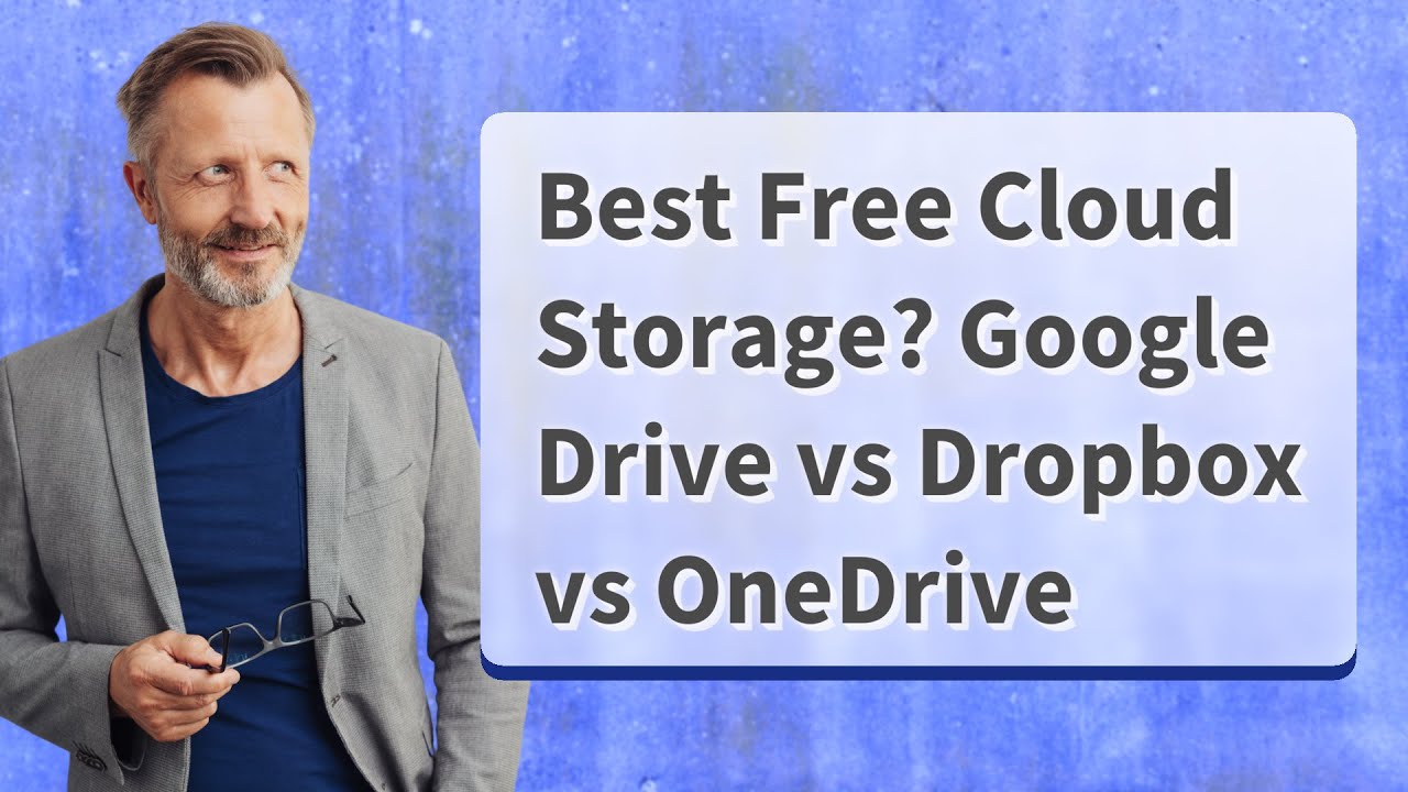Best Free Cloud Storage? Google Drive vs Dropbox vs OneDrive