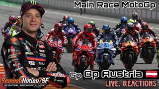 🔴Live. Main Race - Gp AUSTRIA - Red Bull Ring - Spielberg - MotoGp 2026 - Live Reactions