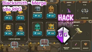 Blacksmith merge idle rpg! max level no limit diamonds and gold how i got screenshot 2