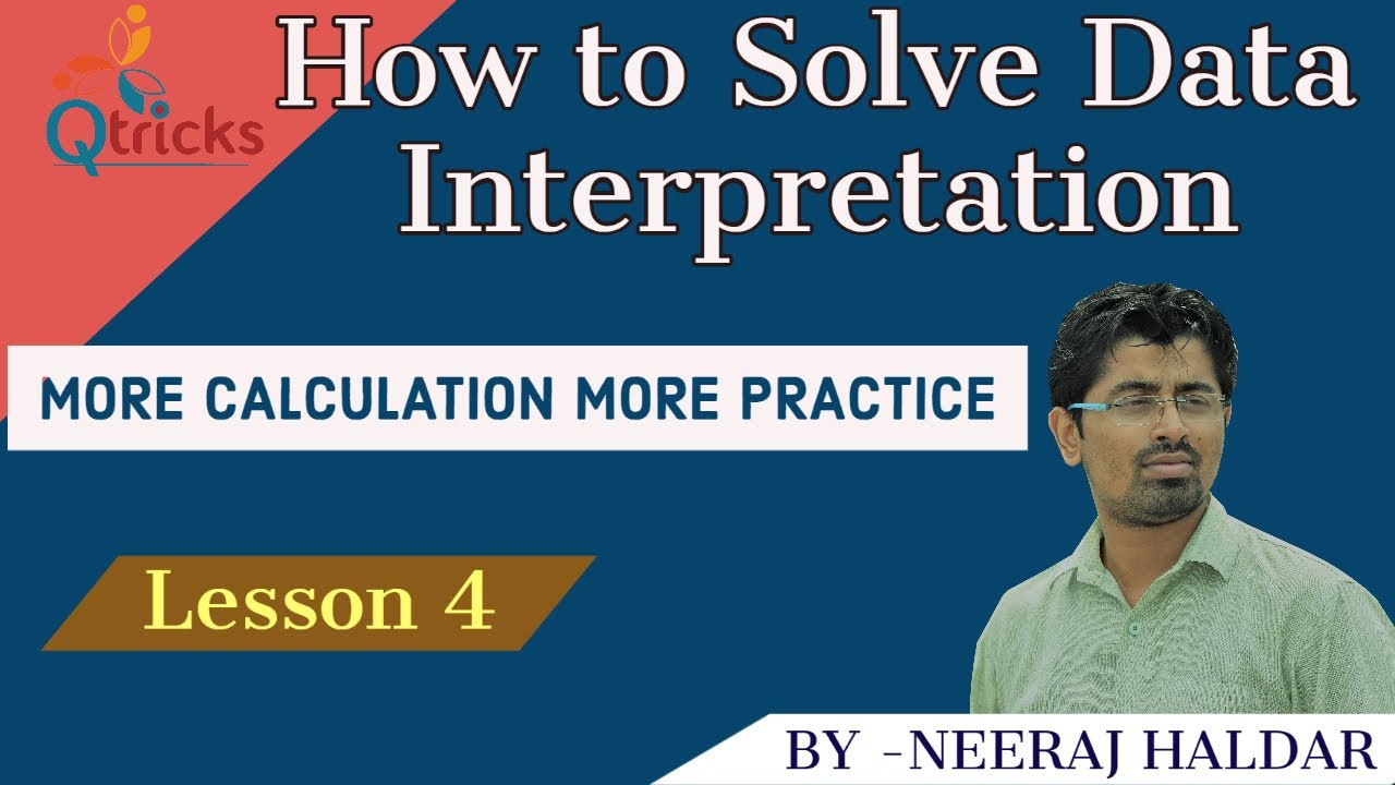 Calculation Based DI | Data Interpretation | Lesson 4 | BANK PO Special ...