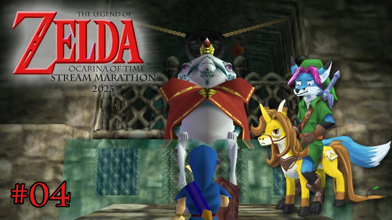 Let's Twitch TLoZ Ocarina of Time (Marathon 2023) 🧚‍♀️04 Zoras Reich