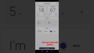 Android app using python